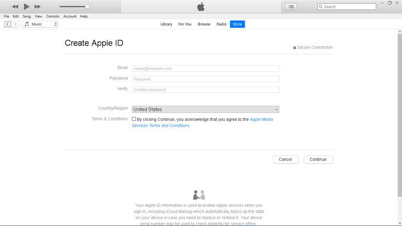 آموزش ساخت اپل آیدی رایگان - Apple ID