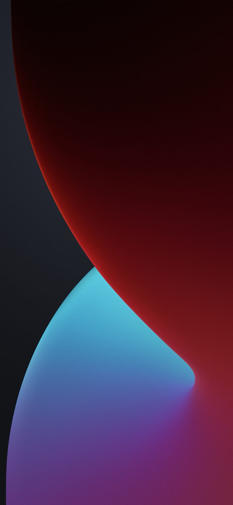 دانلود والپیپر رسمی iOS 14 - آی او اس ۱۴ برای آیفون ۲