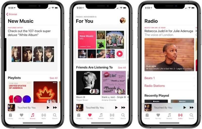 مقایسه اپل موزیک با اسپاتیفای (Apple Music یا Spotify)