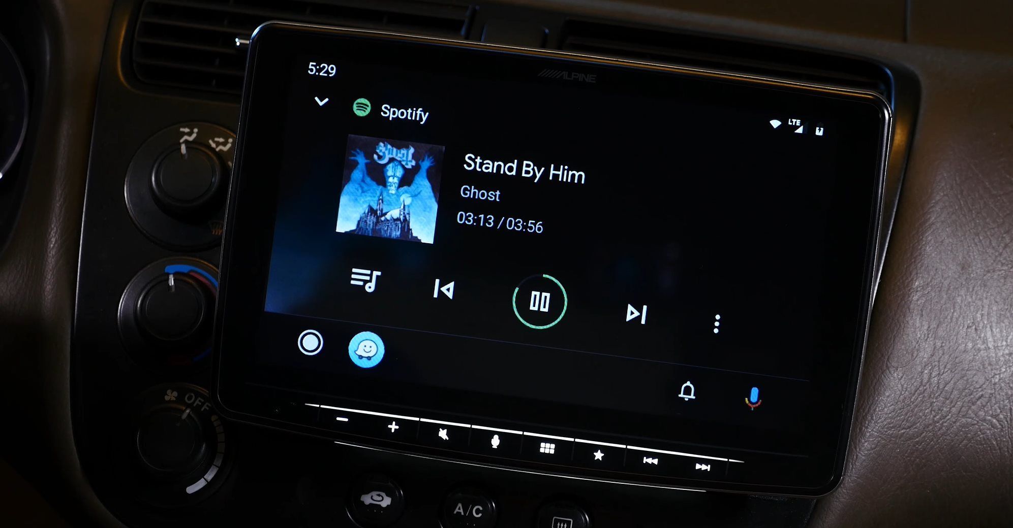 قابلیت Android Auto در اسپاتیفای و اتصال اسپاتیفای به ماشین