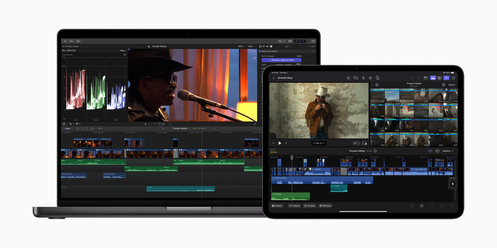 اپل از اپلیکیشن Final Cut Camera برای آیفون و آیپد هایی که قابلیت فیلمبرداری پرو دارند، رونمایی کرد.