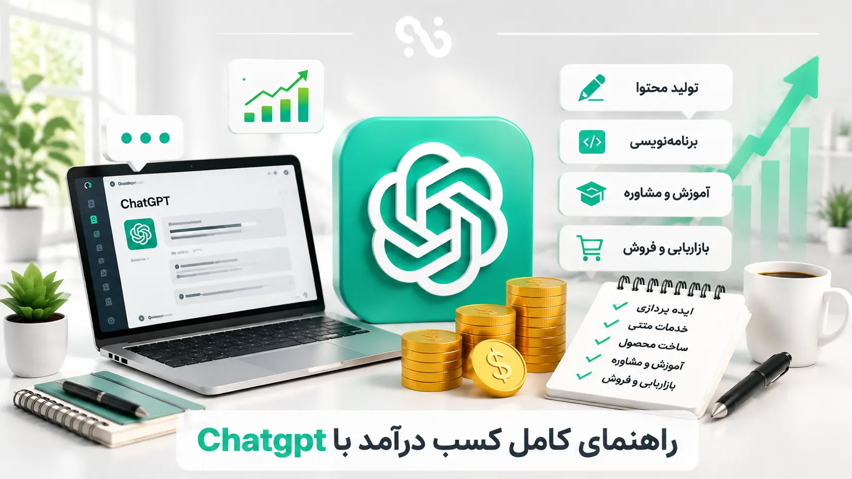 راهنمای کامل کسب درآمد با Chatgpt