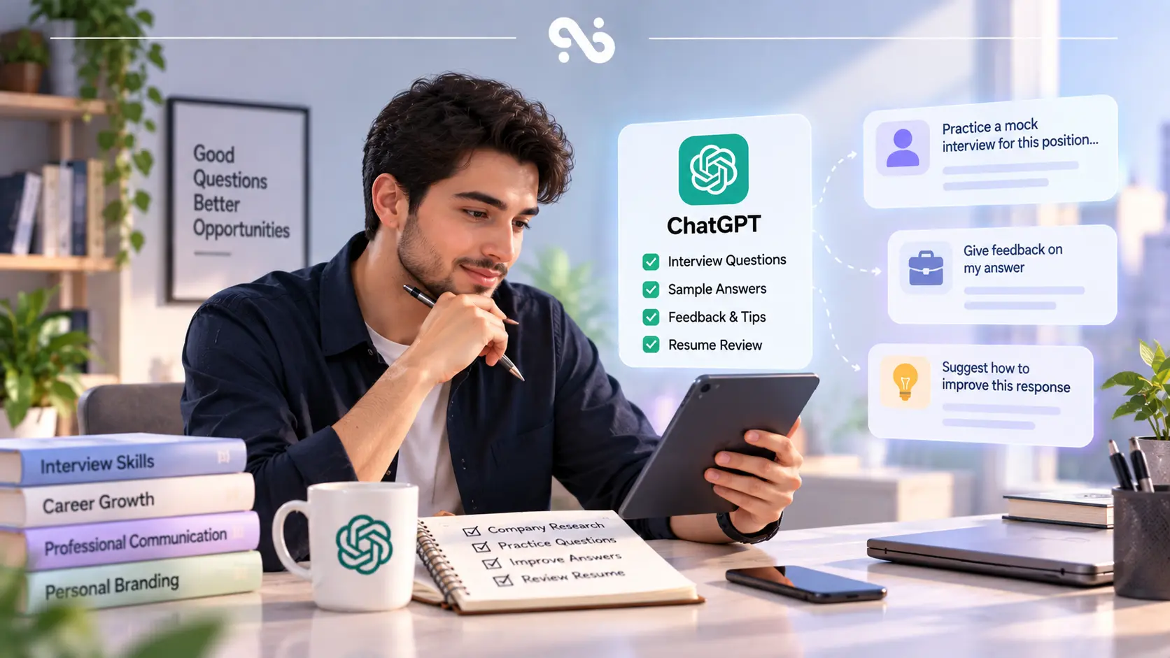 چگونه با ChatGPT برای مصاحبه شغلی آماده شویم؟