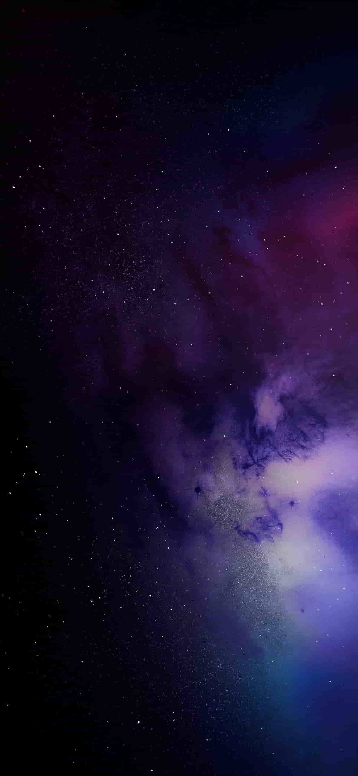 والپیپر کهکشان آیفون ۱۲