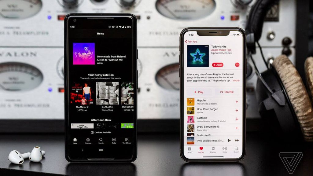 مقایسه اپل موزیک با اسپاتیفای (Apple Music یا Spotify)