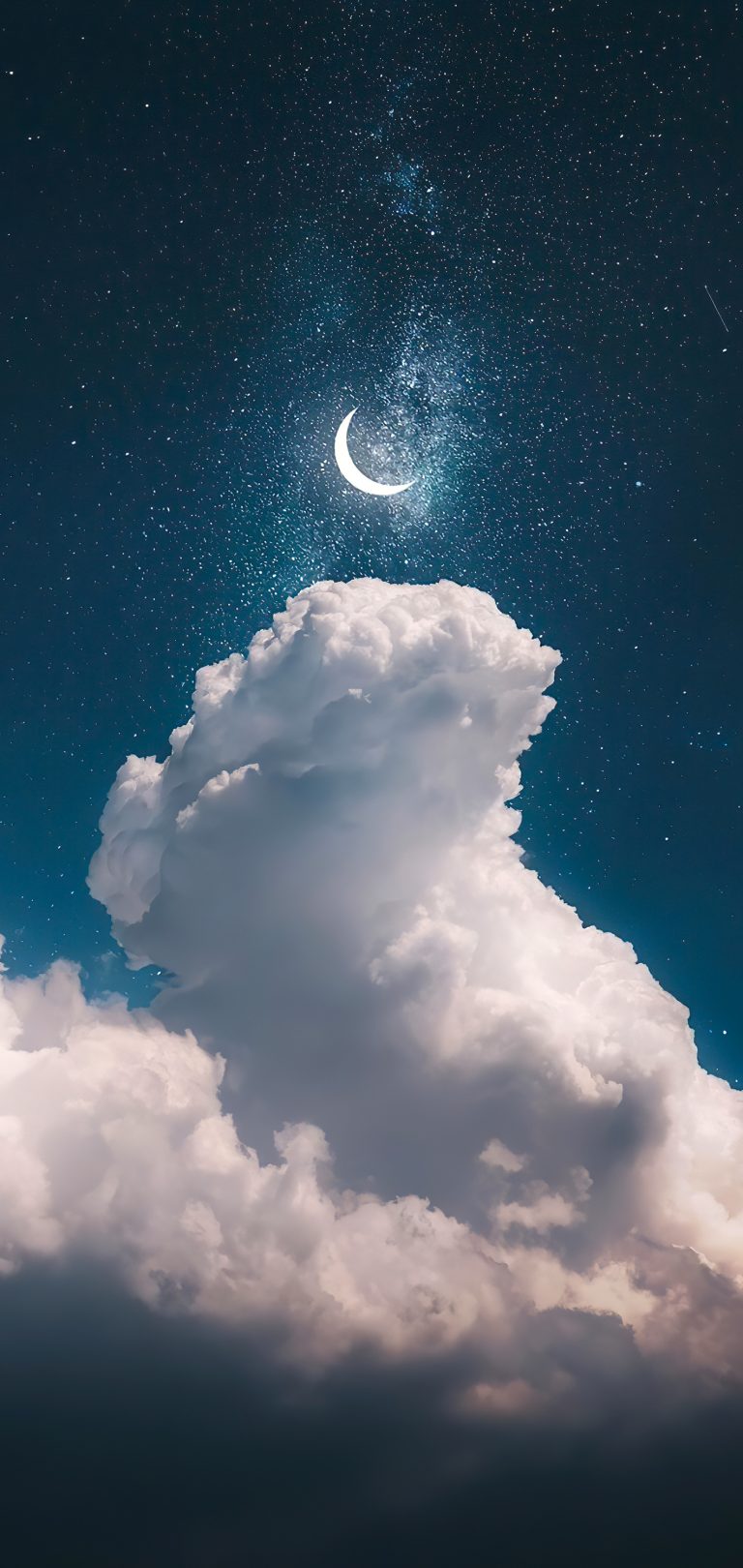 والپیپر های منظره آسمان شب برای آیفون ۲