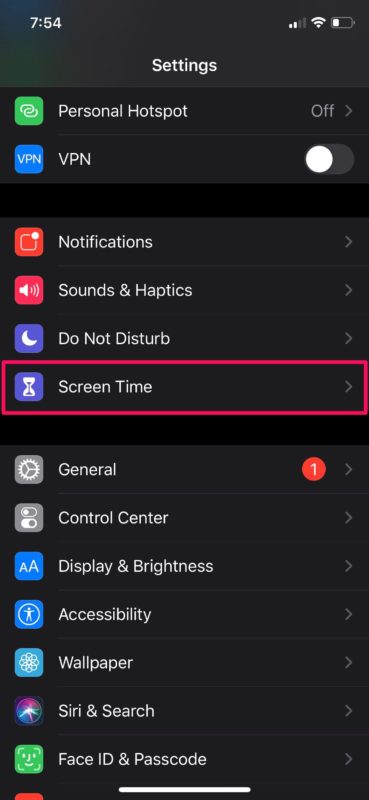 محدود کردن استفاده از آیفون و آیپد با Screen Time