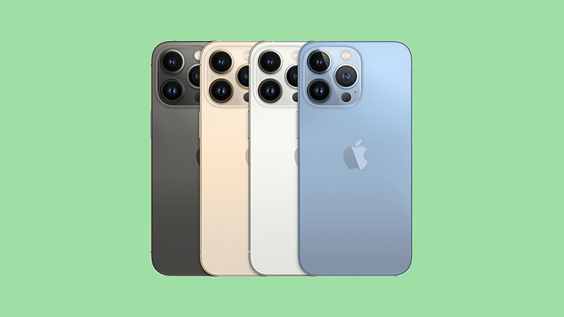 رنگ بندی iPhone 13 Pro و iPhone 13 Pro Max