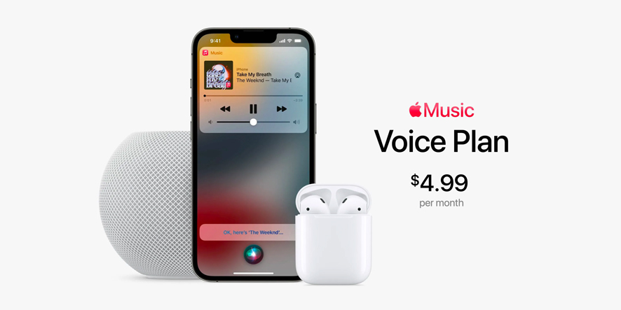 اشتراک ویس پلن اپل موزیک (Voice Plan) چیست؟
