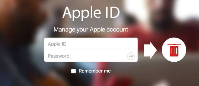 حذف اطلاعات اپل Apple ID