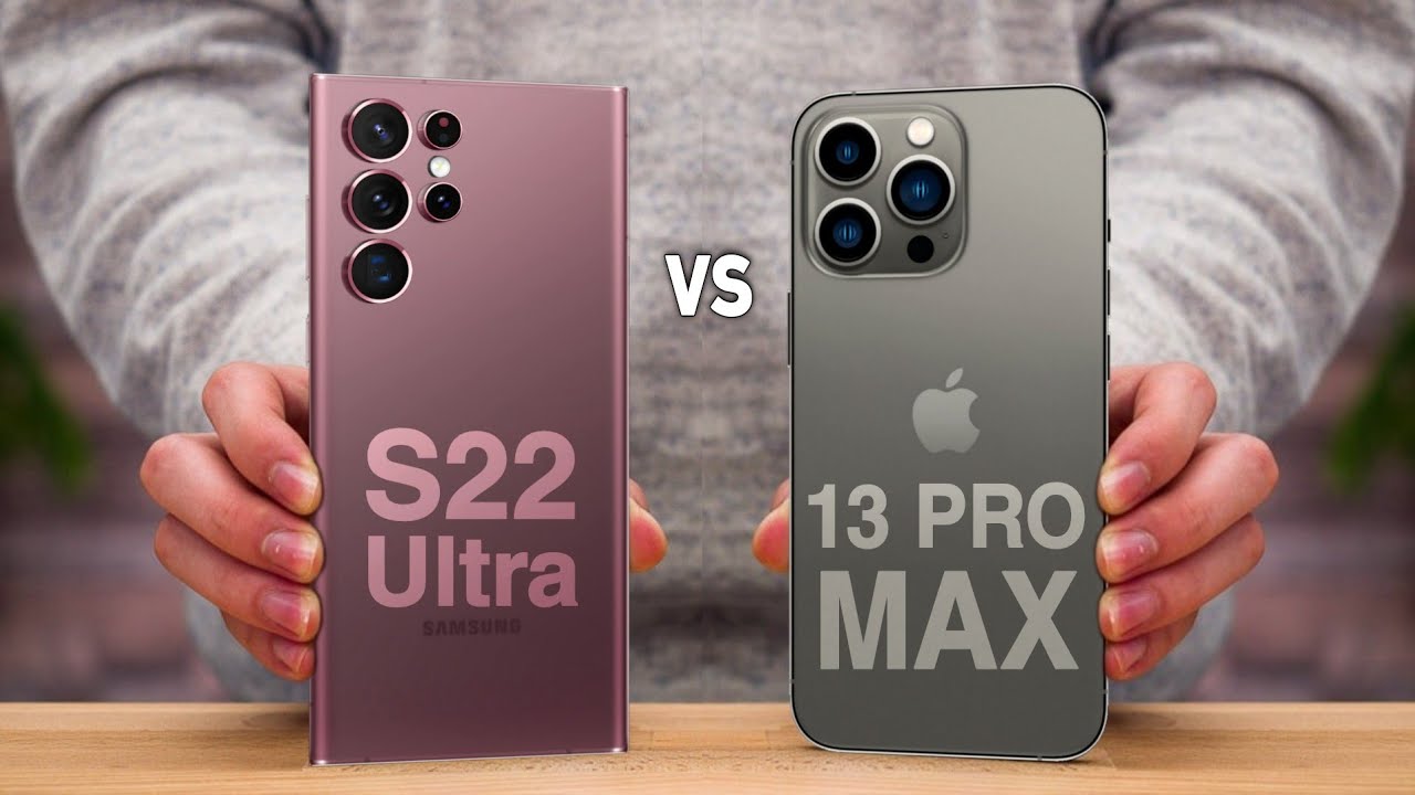 مقایسه iPhone 13 Pro Max و Galaxy S22 Ultra