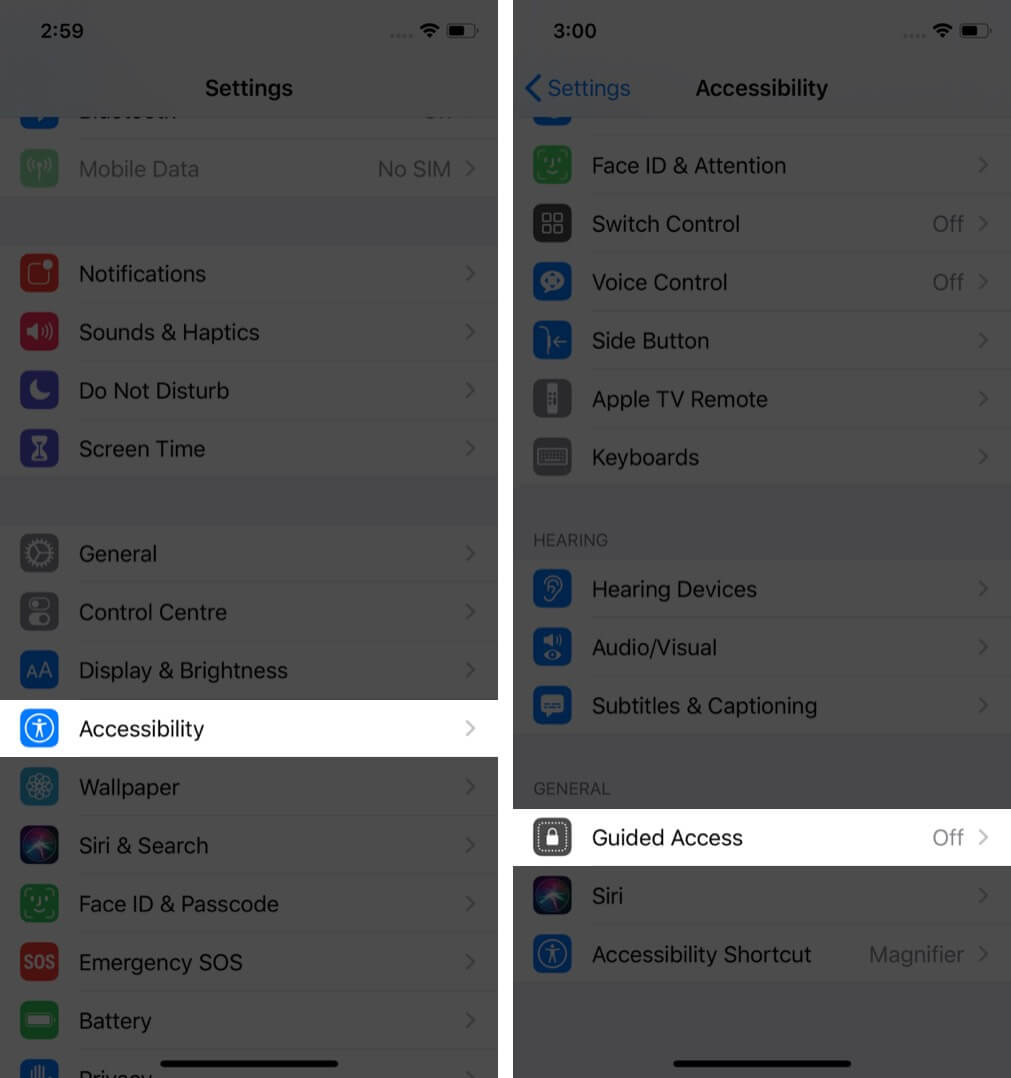 قفل کردن اپلیکیشن‌ های آیفون با قابلیت ‏guided access