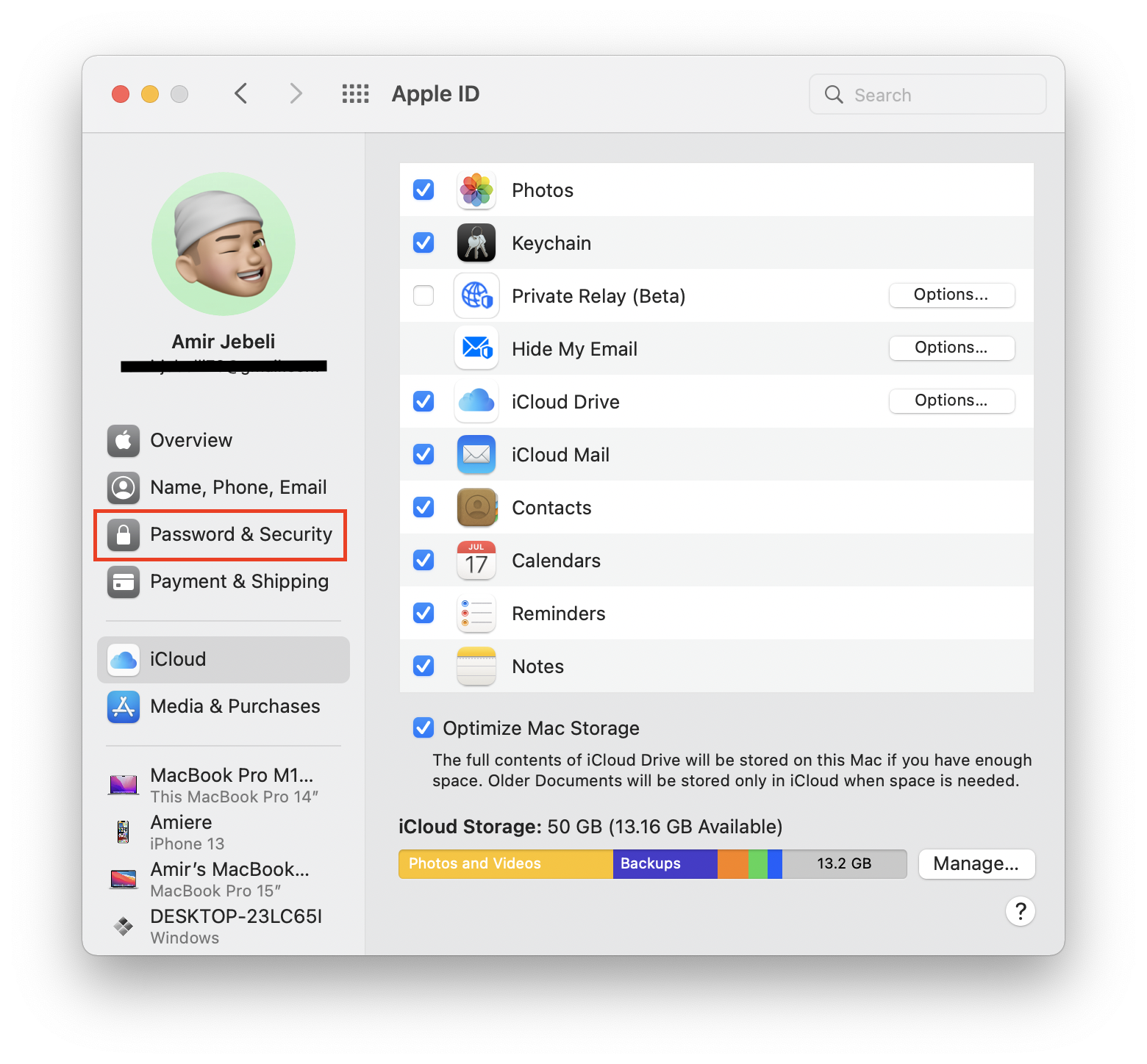 ریست پسورد Apple ID در macOS