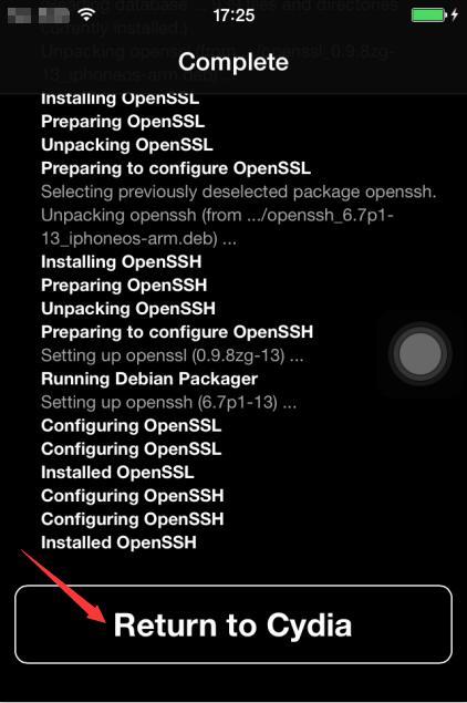 openSSH با استفاده از 3utools