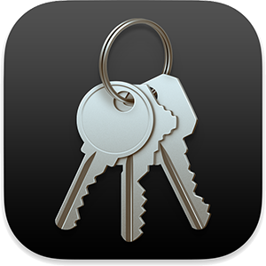 لوگوی نرم افزار Keychain Access