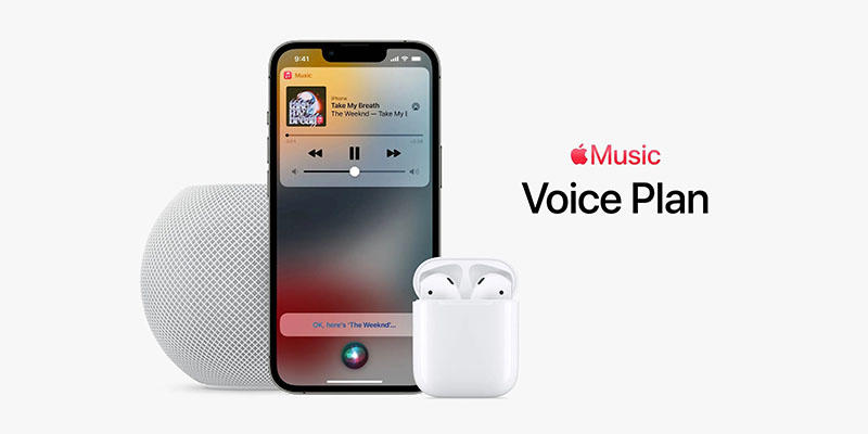 اشتراک Voice Plan اپل موزیک