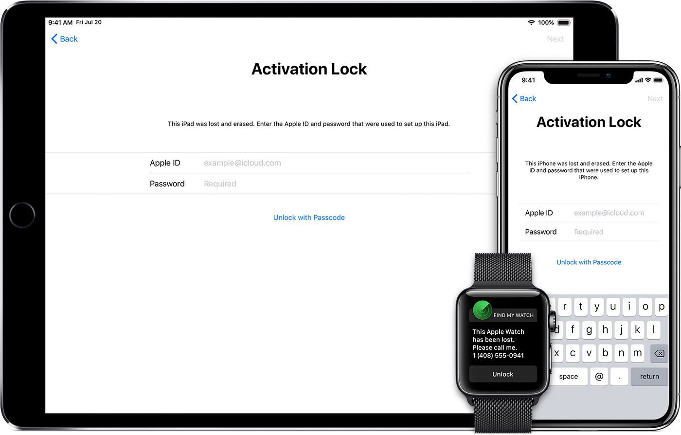 قابلیت Activation Lock در iOS
