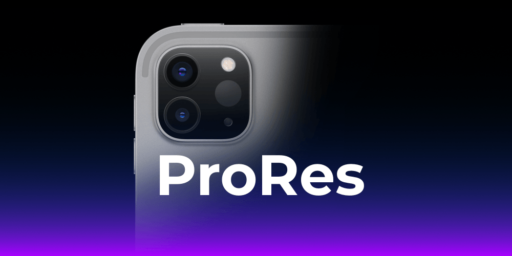 فیلمبرداری ProRes در آیپد پرو M2 با اپلیکیشن جانبی
