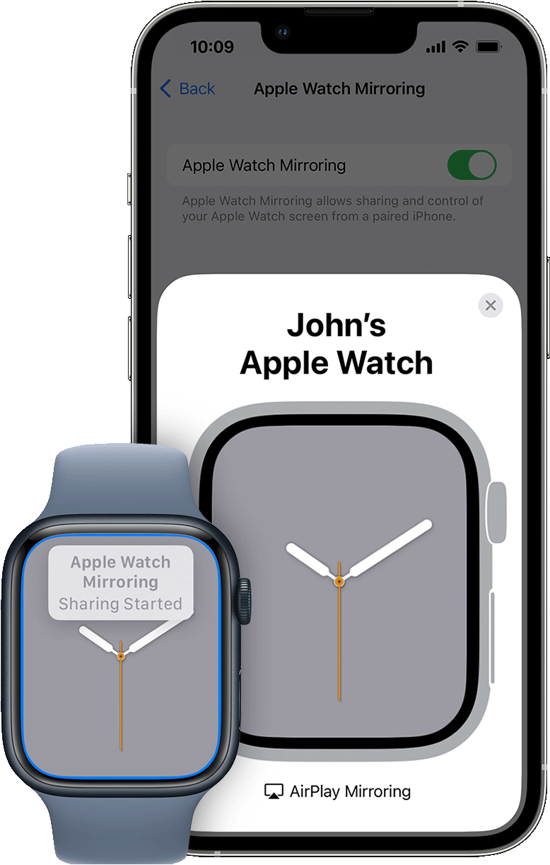 قابلیت Apple Watch Mirroring