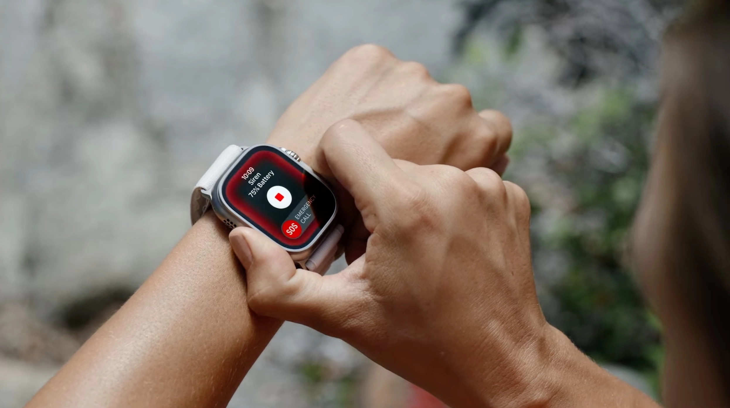 اپ Siren در Apple Watch Ultra