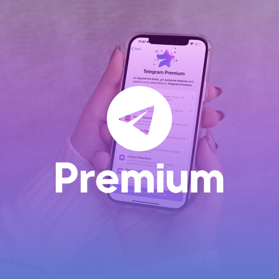 اشتراک تلگرام پریمیوم Telegram Premium