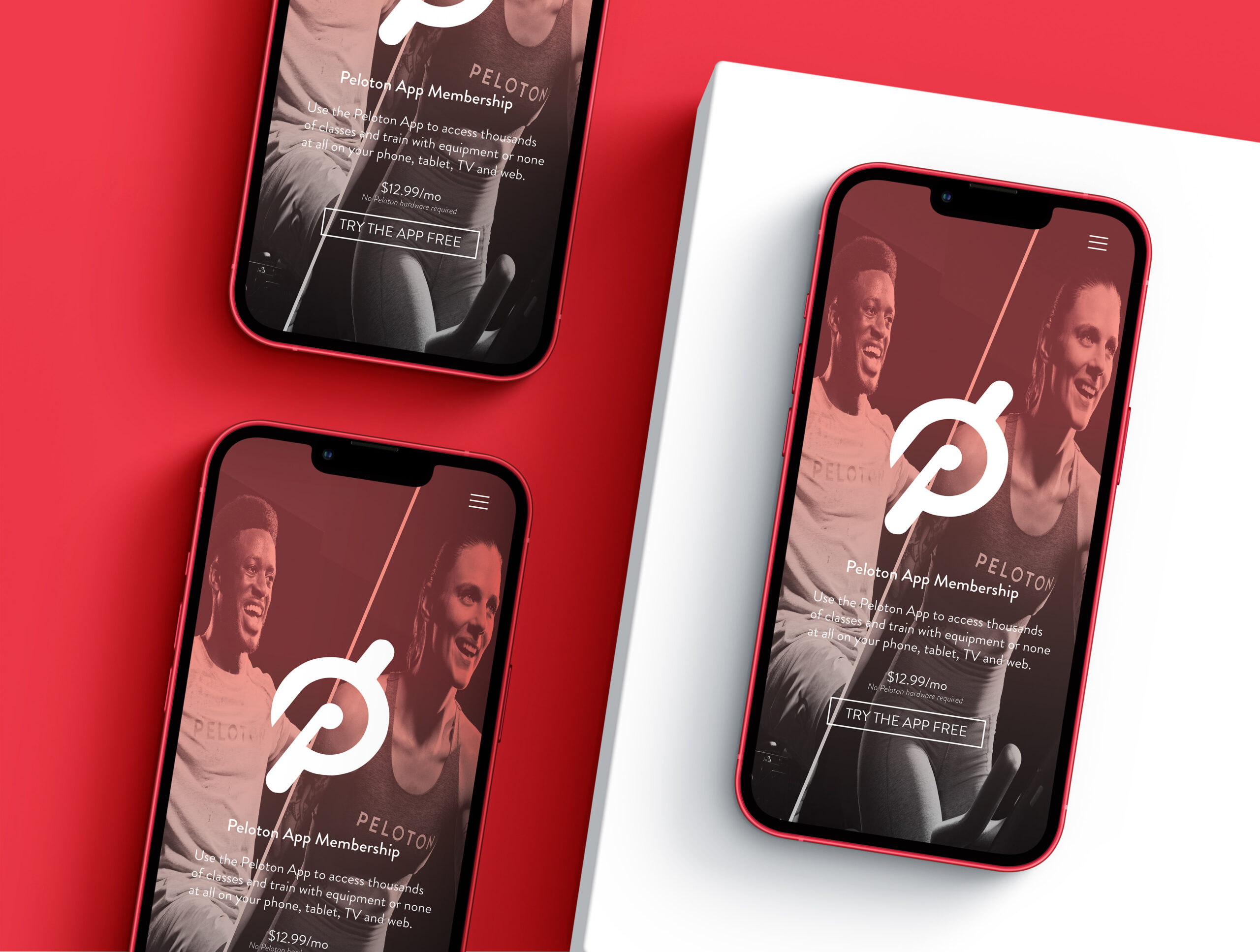 اپلیکیشن موبایل Peloton