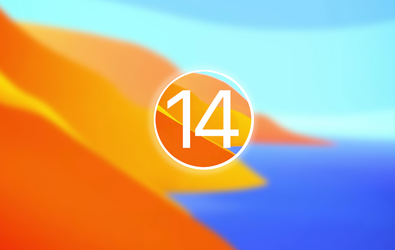 لوگوی احتمالی macOS 14