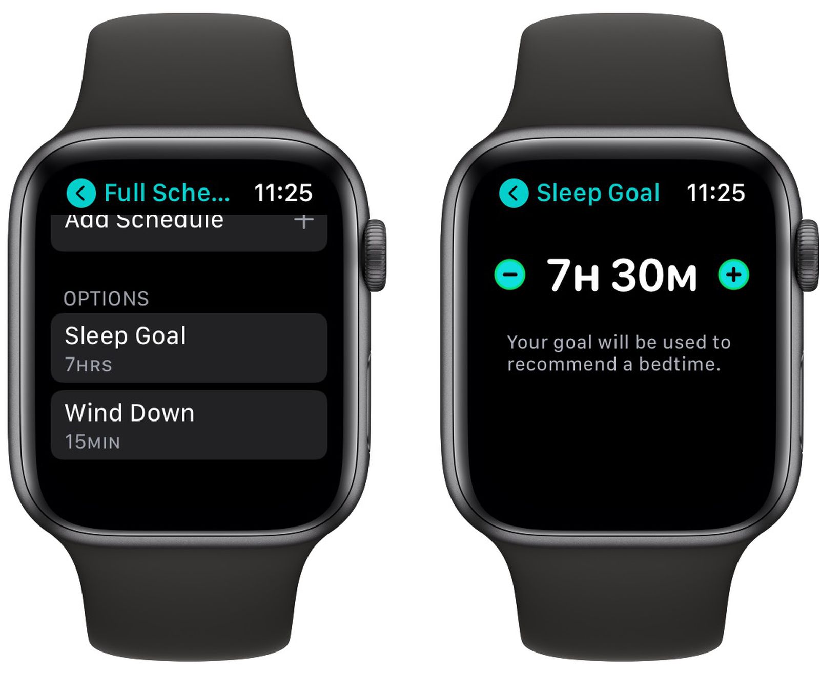 میزان خواب با Sleep Goal در Apple Watch