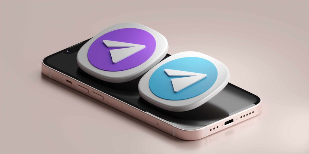 نصب دو تلگرام در ایفون