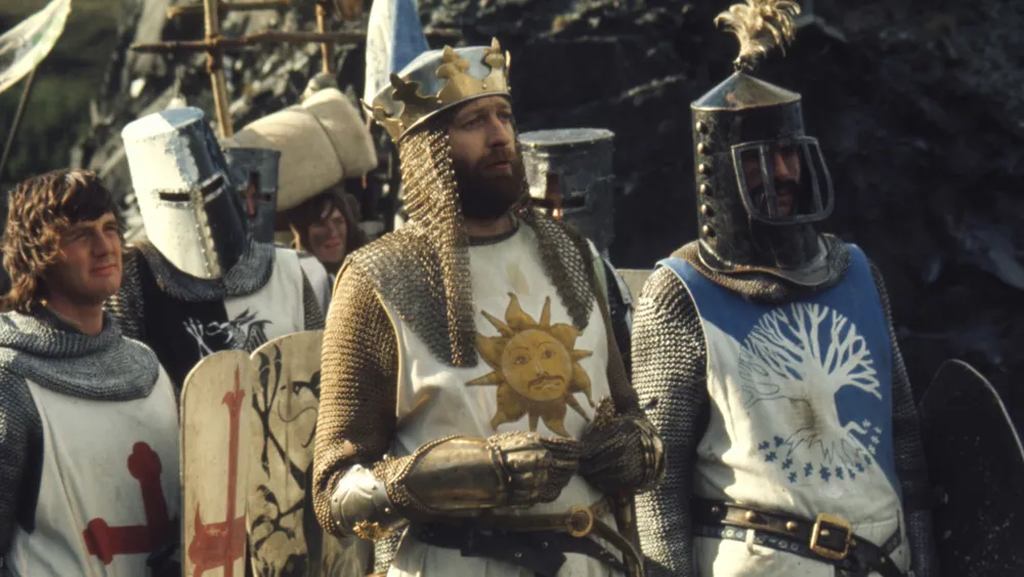 ۱۰ فیلم کلاسیک پرطرفدار نتفلیکس - Monty Python and the Holy Grail