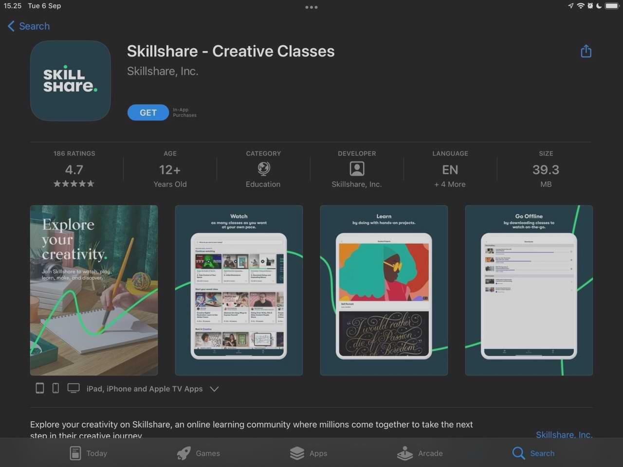 برنامه Skillshare