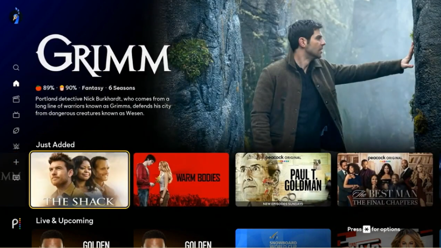 بررسی رابط کاربری و تجربه کاربری: Peacock در مقابل Paramount Plus
