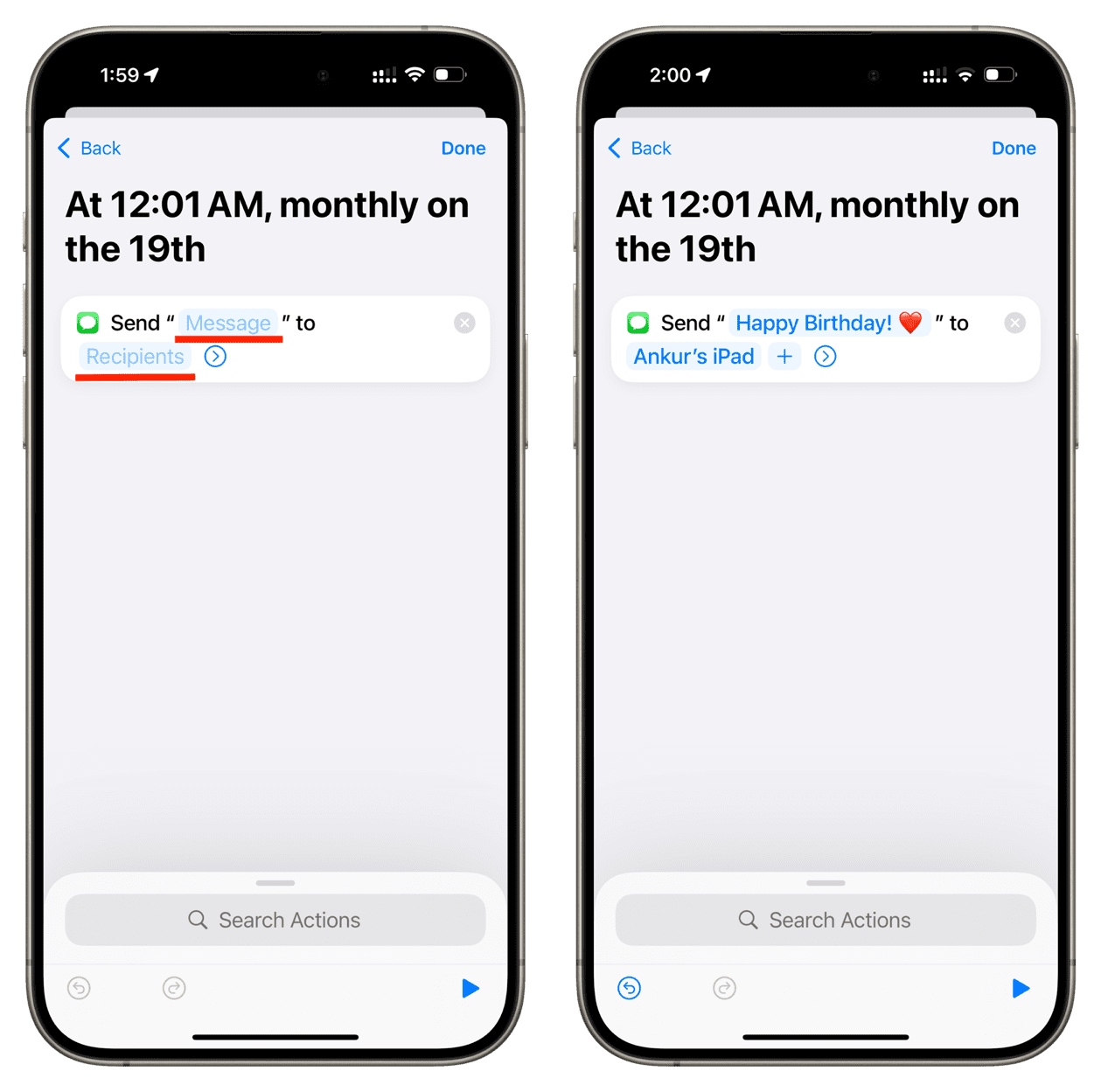 زمانبندی پیامها برای کاربران iOS 17