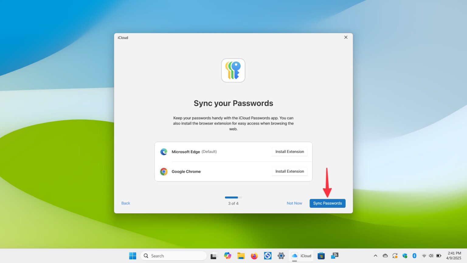 راهاندازی iCloud Photos و iCloud Drive