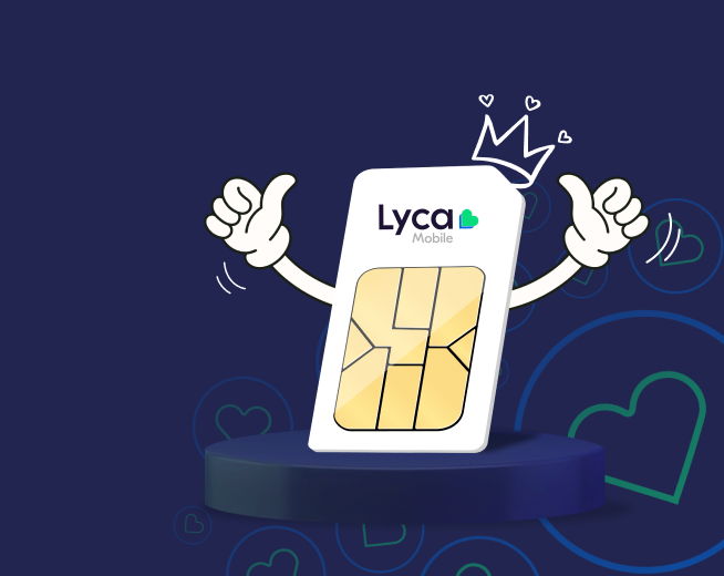 سیمکارت فیزیکی Lyca کشور انگلیس