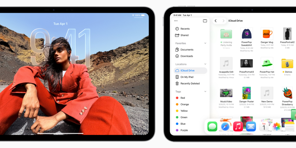 ظاهر جدید iPadOS 26