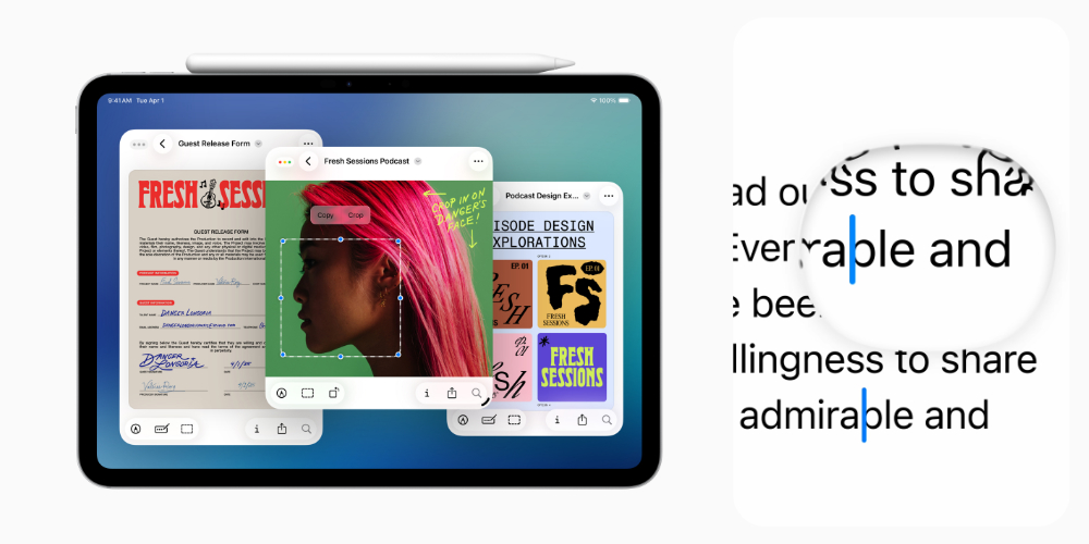 مدیریت پنجره‌ها در iPadOS 26