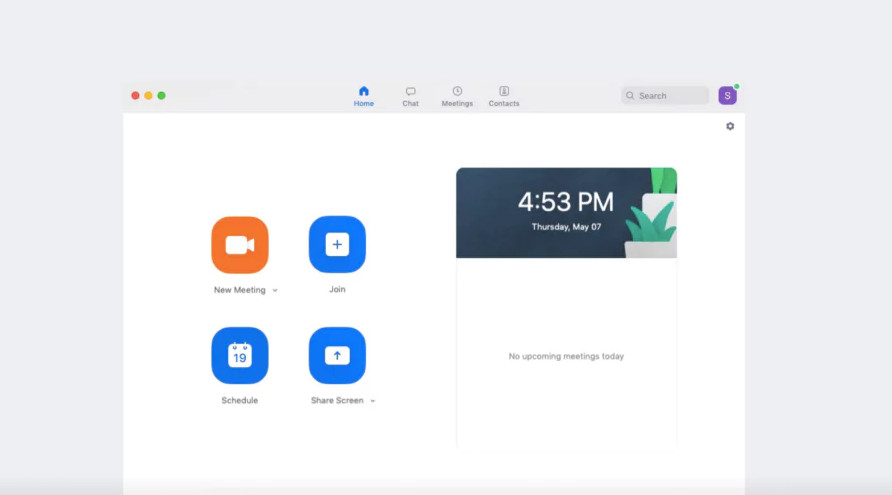 برنامه‌ریزی جلسات در Zoom