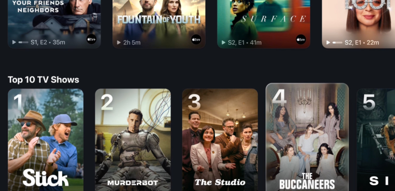 سیستم عامل tvOS 26