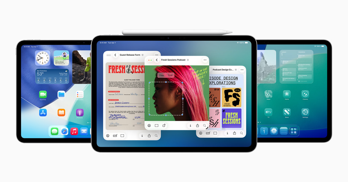 ویژگیهای جدید iPadOS 26