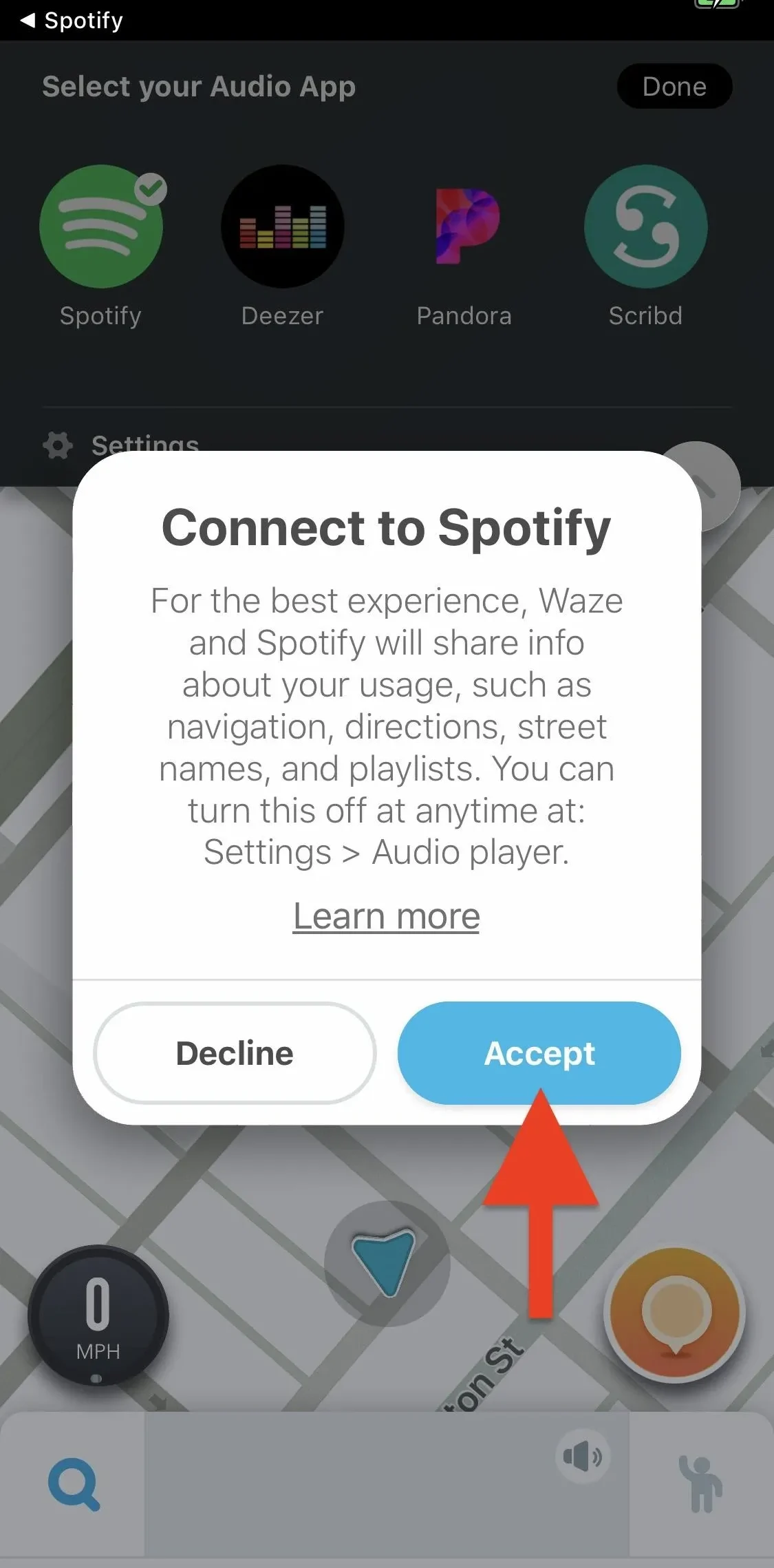 کانکت کردن اسپاتیفای به ویز