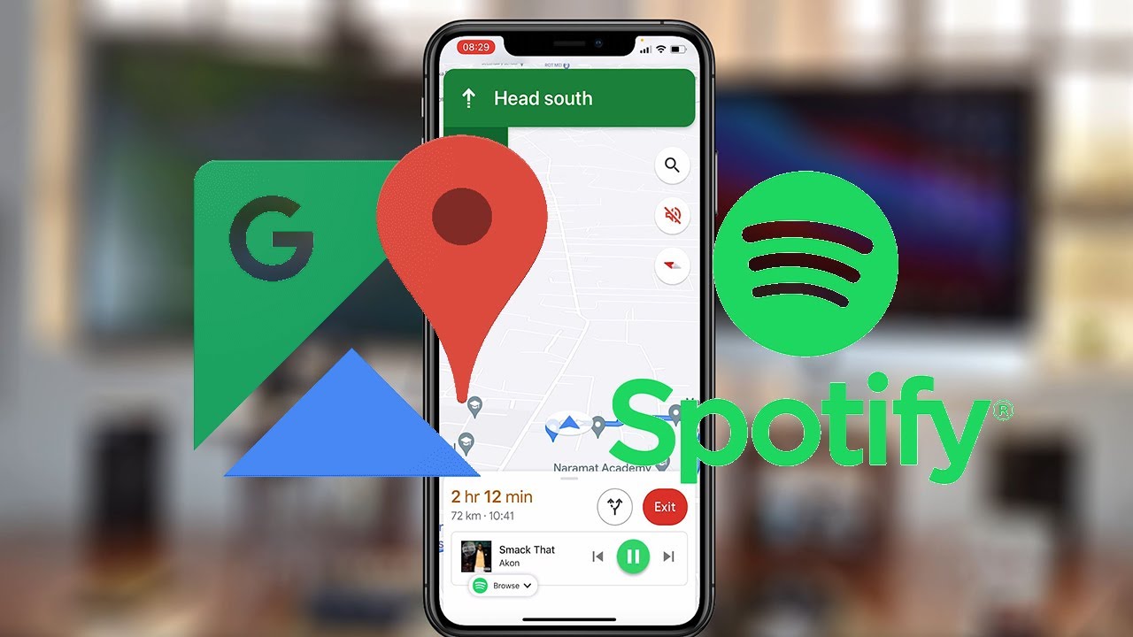 کانکت کردن اسپاتیفای به گوگل مپس