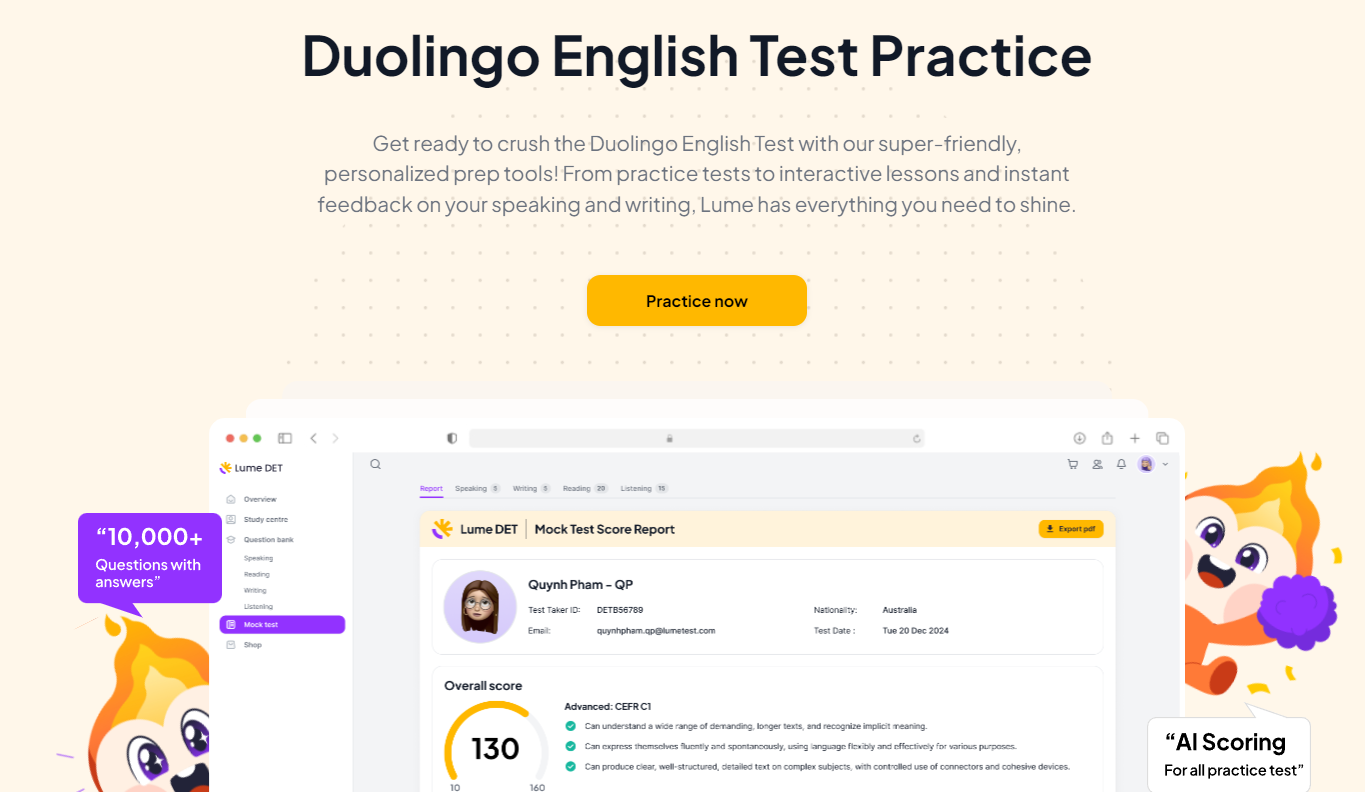 آزمون دولینگو برای مهاجرت