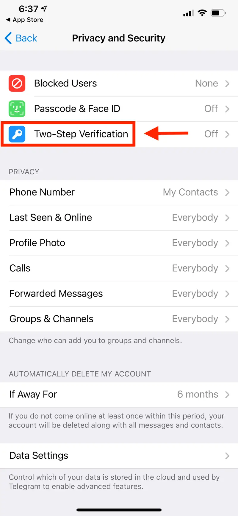 ورود به حساب تلگرام