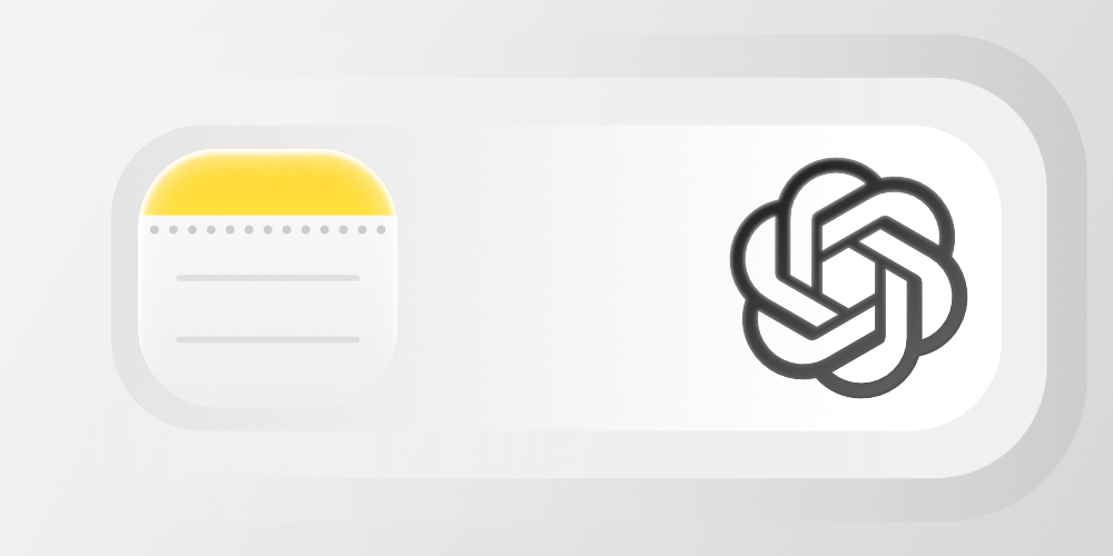 نحوه استفاده و بهره بری از ChatGPT در اپلیکیشن Notes مک!