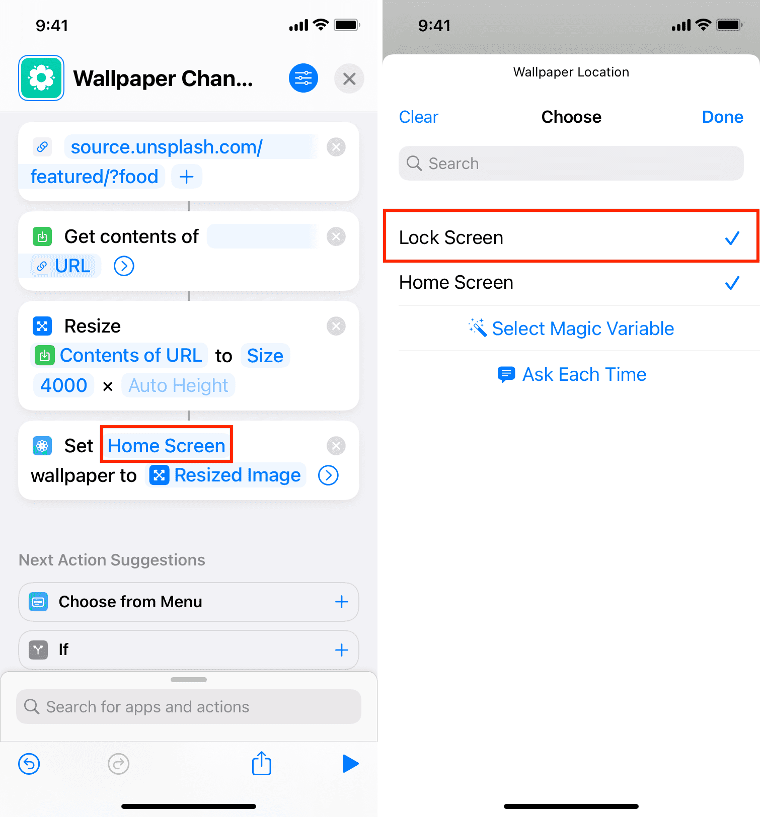 تغییر والپیپر آیفون برای صفحه خانه و لاکاسکرین