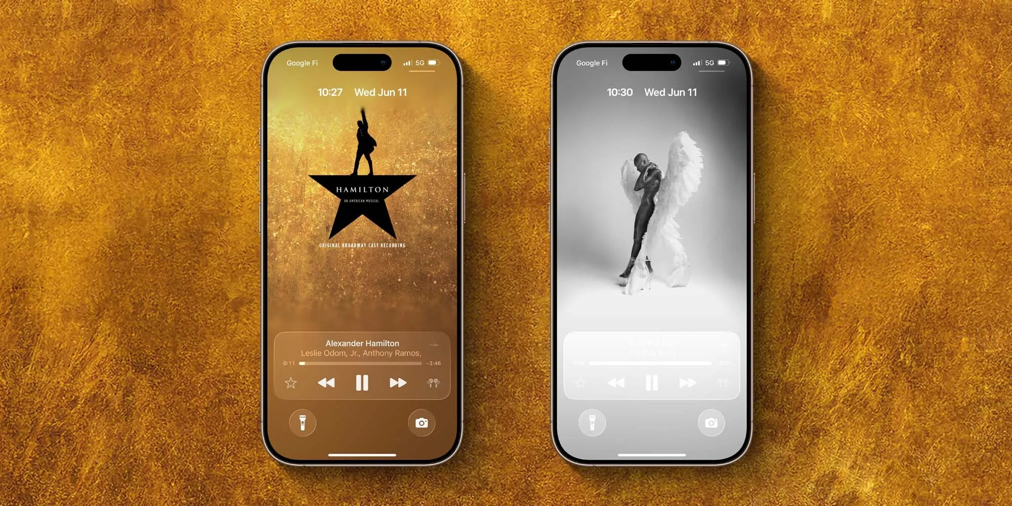 کاورهای متحرک روی لاکاسکرین در آپدیت اپل موزیک