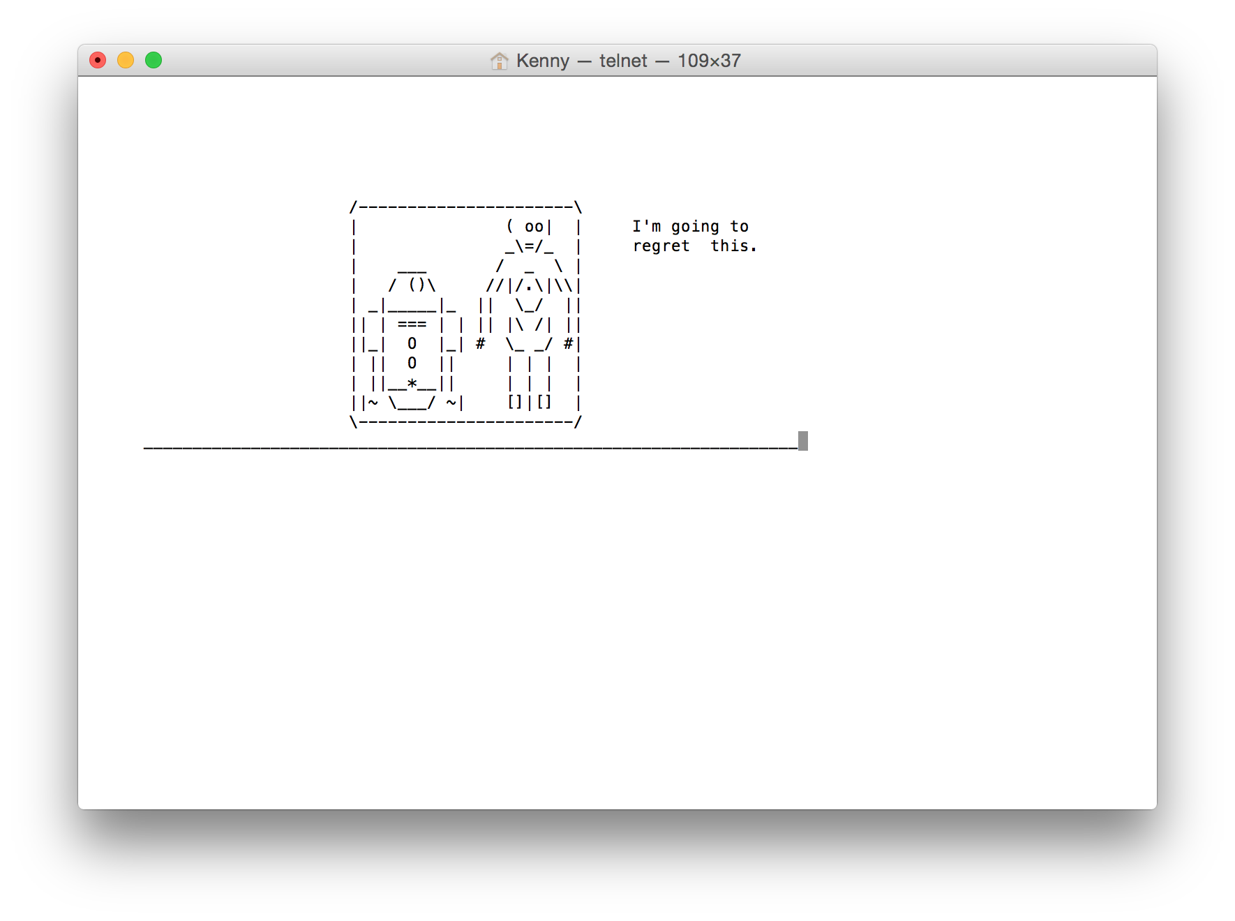 تماشای نسخه ASCII فیلم Star Wars