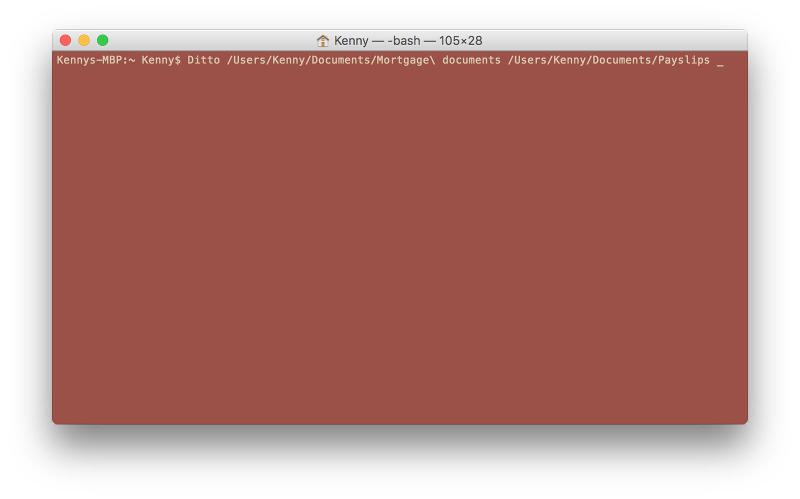 کپی کردن فایلها از یک پوشه به پوشه دیگر با ترمینال