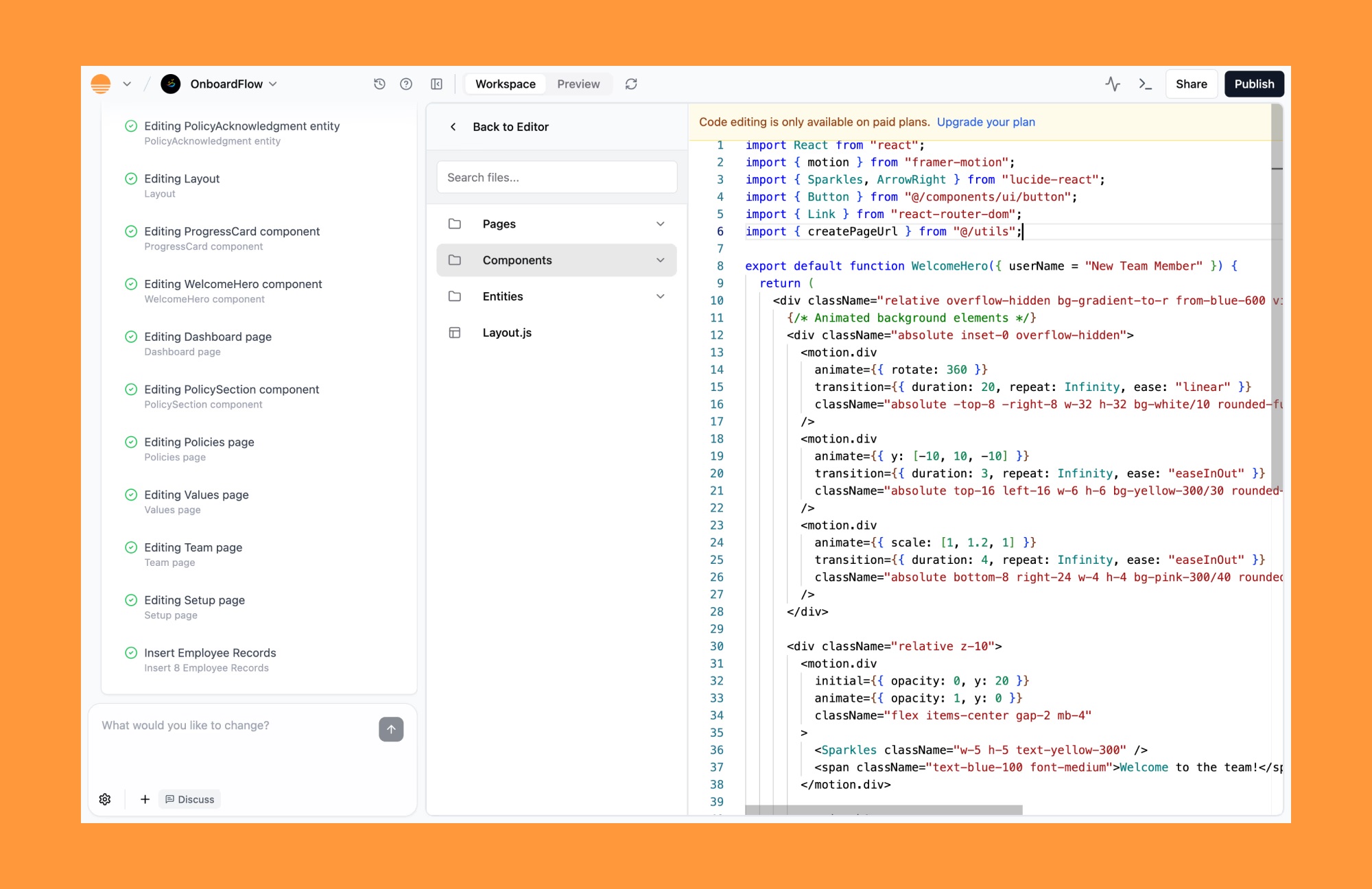 دسترسی کامل به کد و قابلیت ویرایش یا خروجی گرفتن